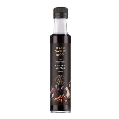 Black Garlic & Co Aged Black Garlic & Goji Berry Balsamic Vinegar 250ml