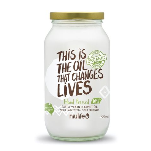 Niulife Organic Extra Virgin Coconut Oil - 720ml