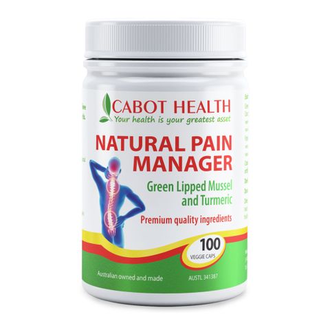 Cabot Health Natural Pain Manager - 100 Caps