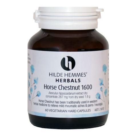 Hilde Hemmes Horsechestnut 1600mg - Caps 60's