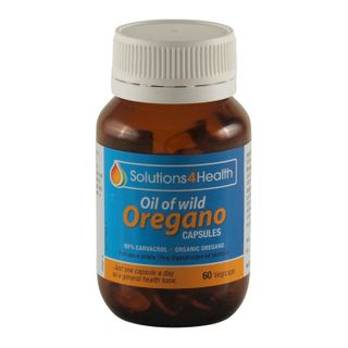 Solutions4Health Oil of Wild Oregano 100mg - 60 Caps