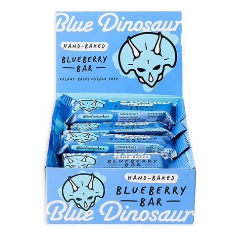 Blue Dinosaur Snack Bar Blueberry 45g 12 Pack