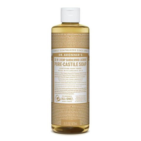 Dr Bronners Sandalwood Jasmine Castile Liquid Soap 473ml