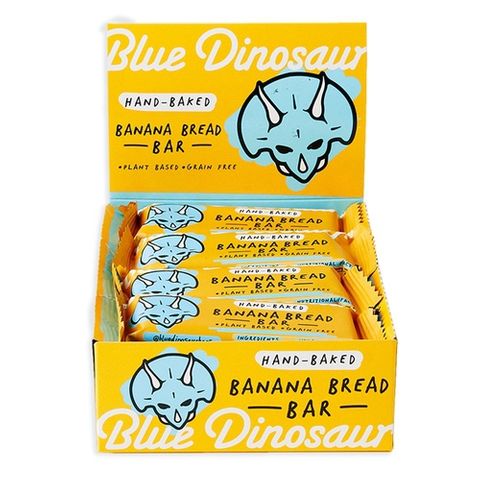 Blue Dinosaur Snack Bar Banana Bread 45g 12 Pack