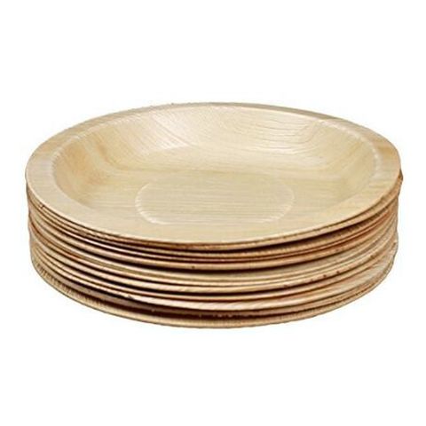 EcoSouLife Palm Side Plate (19.5cm) 12PC - Natural