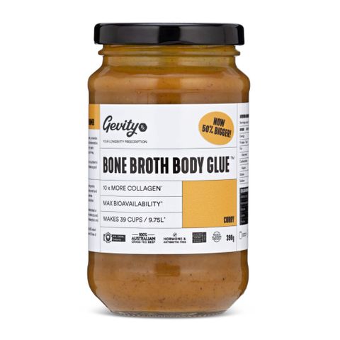 Gevity Rx Bone Broth Body Glue Curry 390g