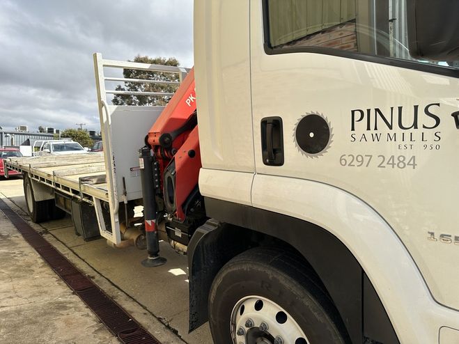 Pinus Sawmills timber delivery truck