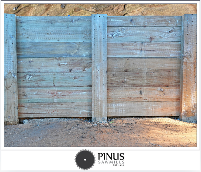 treated pine retaining wall sleeper