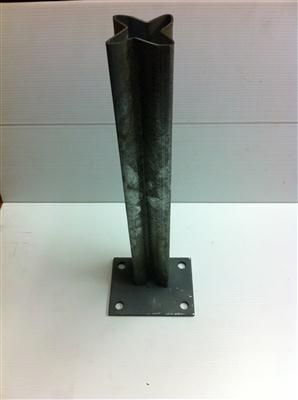 GALVANISED POST FOOT