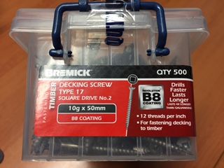 DECK SCREW GAL SQUARE DRIVE