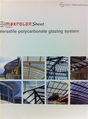 MAKROLON H BAR GLAZING CHANNEL BOTTOM 6M