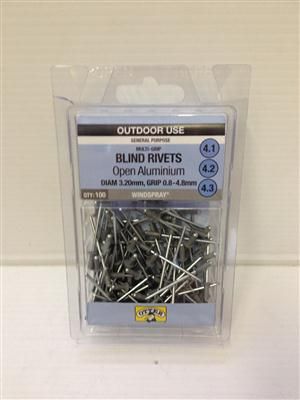 BLIND RIVETTS 100PK