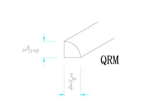 Slim Java Shaker Quarter Round