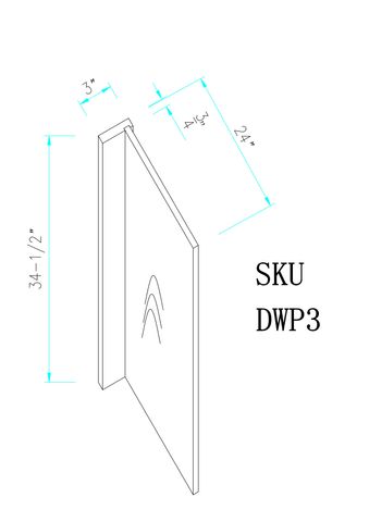 Grey Shaker Dishwasher Panel