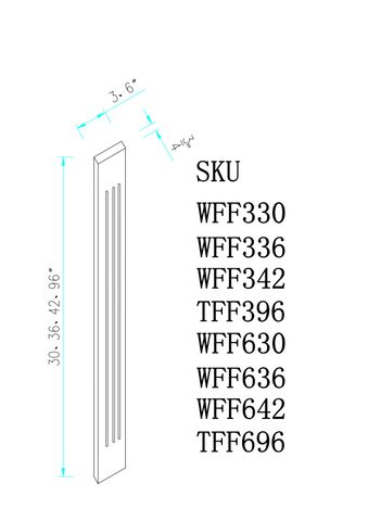 Grey Shaker Tall Filler