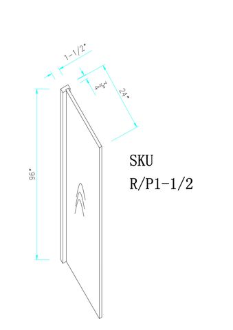 Ivory White Fridge Panel