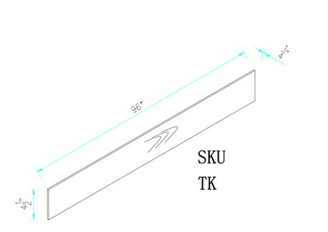 Dark Shaker Toe Kick