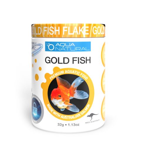 Gold Fish Flake 32g Six Pack