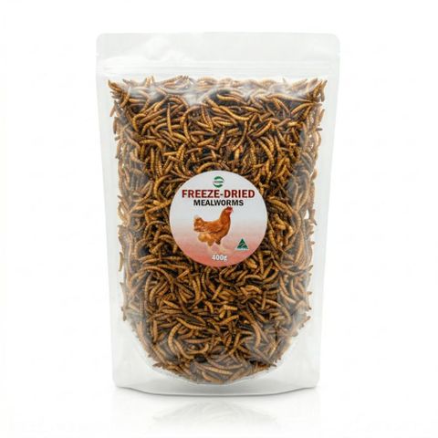 PISCES DRIED MEALWORMS 400G