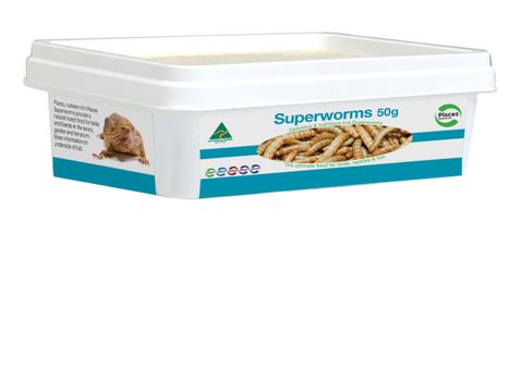 SUPERWORMS - 50G TUB