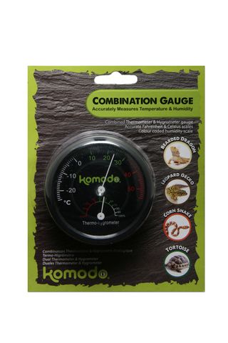 KOM COMBINED THERMOMETER & HYGROMETER AN