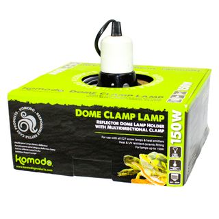 KOM DOME CLAMP LAMP FIXTURE 21CM