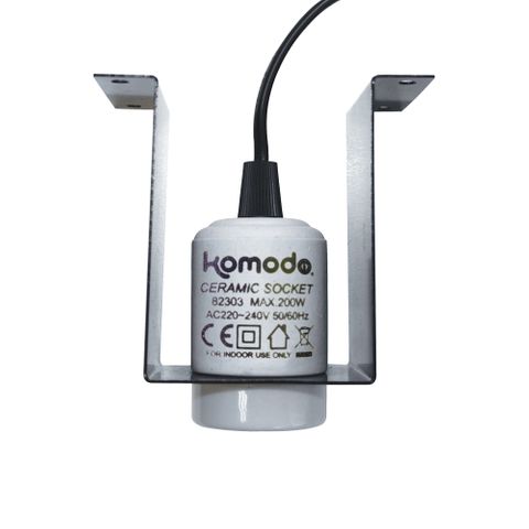 KOM CERAMIC ES LAMP FIXTURE & MOUNTING B