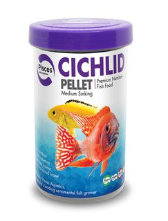 CICHLID PELLET MED 65G - SINGLE