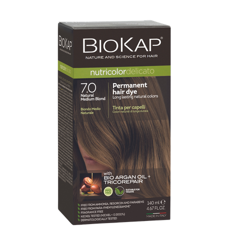 7.0 NATURAL MEDIUM BLOND 140ML