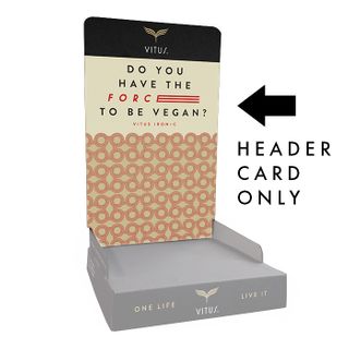 VITUS IRON+C COUNTER DISPLAY HEADER CARD