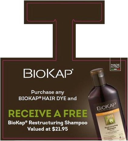 BIOKAP FREE SHAMPOO WOBBLER