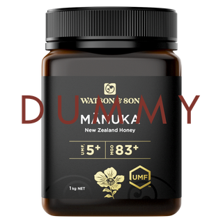 UMF 5+/MGO 83+ 1KG MANUKA HONEY DUMMY