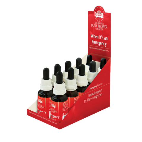 EMERGENCY DROPS 30ML X 10 DISPLAY