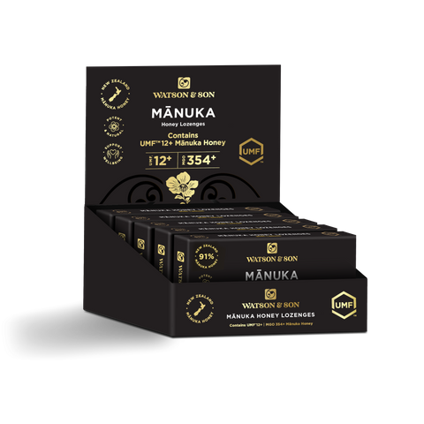 UMF 12+/MGO354+ MANUKA LOZENGES 12 PACK