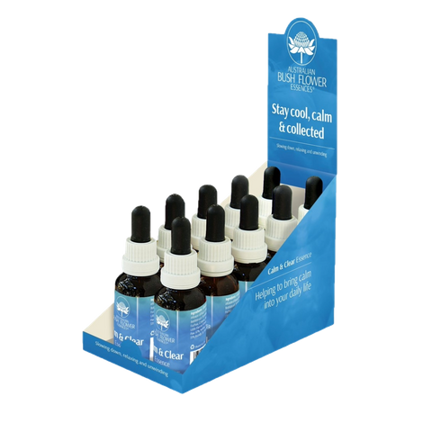 CALM & CLEAR DROPS 30ML 8+2 FREE DISPLAY