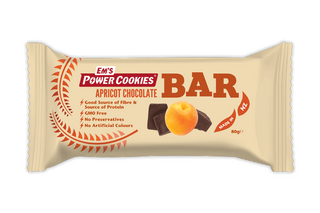 Em's Power Cookie Bars Apricot Chocolate Box 12 x 80g