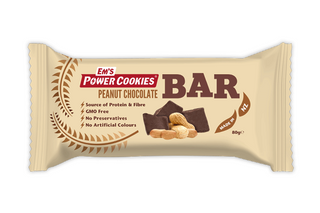Em's Power Cookie Bars Peanut Chocolate Box 12 x 80g