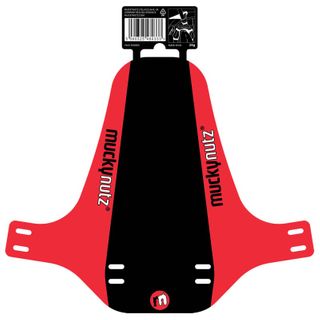 Mucky Nutz Guard Classic Face Fender Front Red