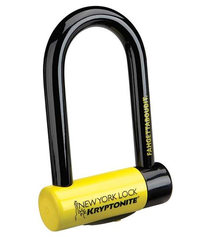 Kryptonite New York U-Lock Fahgettaboudit