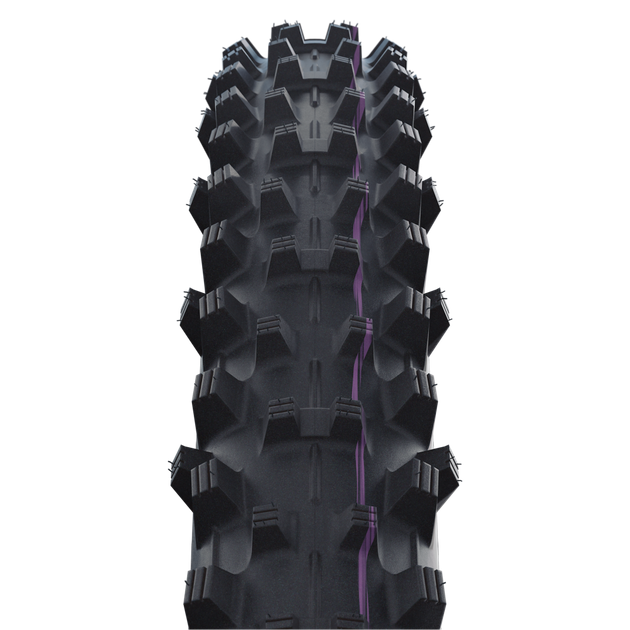 Pneu Schwalbe Dirty Dan HS417 – 29 X 2.35", TLE, Tubeless Ready, Noir, 1000g, Pour VTT Enduro Et Descente