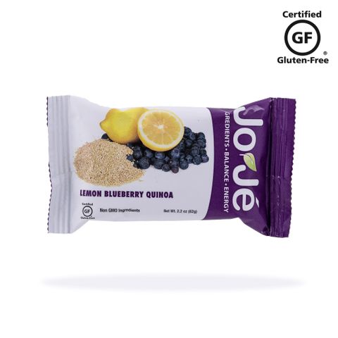 JoJé GF Lemon Blueberry Quinoa Bars