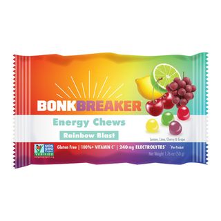Bonk Breaker Energy Chews Rainbow Blast 1 box with 10x 50g packs