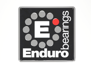 Enduro Dealer Sign stamped aluminum authorized dealer