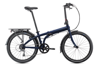 Tern Bike Node D8 24" Midnight Blue/Grey(Blue Decals) 8sp w/ Fenders & Rack