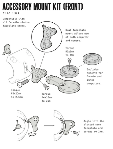 Cervelo Accessory Mount MT-LM-F-004