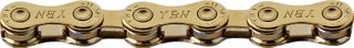 YBN Chain 11 Speed S11-TI-Gold Gold 116L w/ QRS11 Link