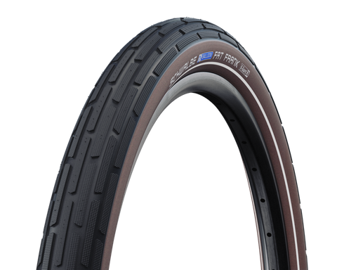 Schwalbe Tyre Fat Frank - Black / Coffee