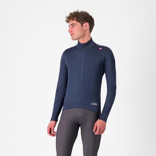 Castelli Jacket Espresso Air Jacket Belgian Blue - L