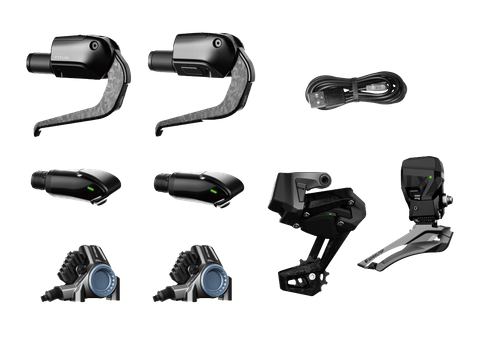 Wheeltop EDS TT TX Carbon + Ceramic Oversize Pulley Set