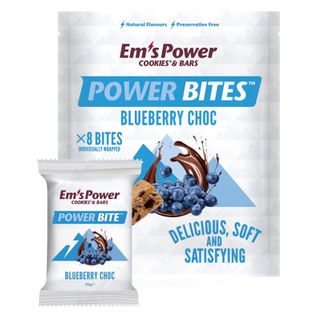 Em's Power Cookie Power Bites Blueberry Choc Pouch 8 x 30g